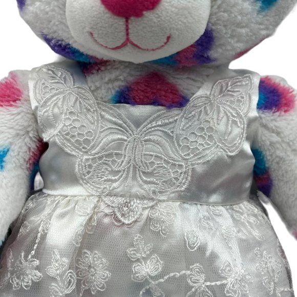 Build A Bear Bride and Groom Workshop Outfit Veil Black Shoes Plush Dress Up - Picture 8 of 16